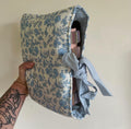Blue floral Bible sleeve