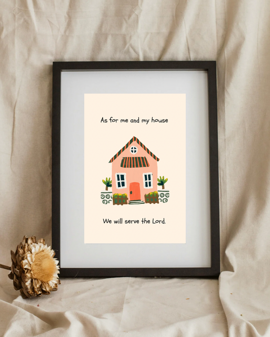 Me and My House Poster - A2